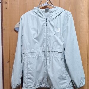New Balance Sky Blue Hooded Jacket